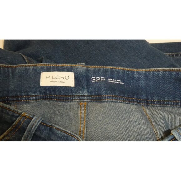 Pilcro Eventide High-Rise Wide-Leg Trouser Jeans - Denim - Picture 6 of 13